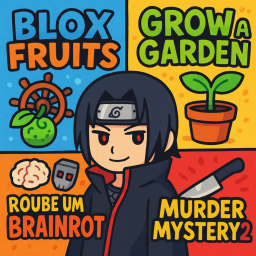 ItachiCommunity • Blox Fruits • Brainrot • Grow • MM2