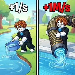 +1 Drain Water Per Click Discord server